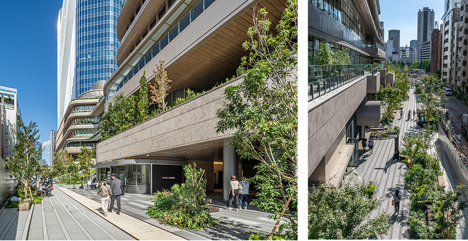 開業期の鉄道が走った場所「高輪リンクライン」